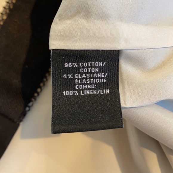 Lafayette 148 black striped sleeveless shift dress size 8 - Picture 6 of 7